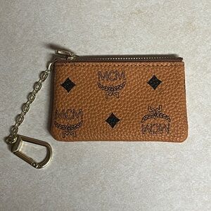 MCM wallet with keychain